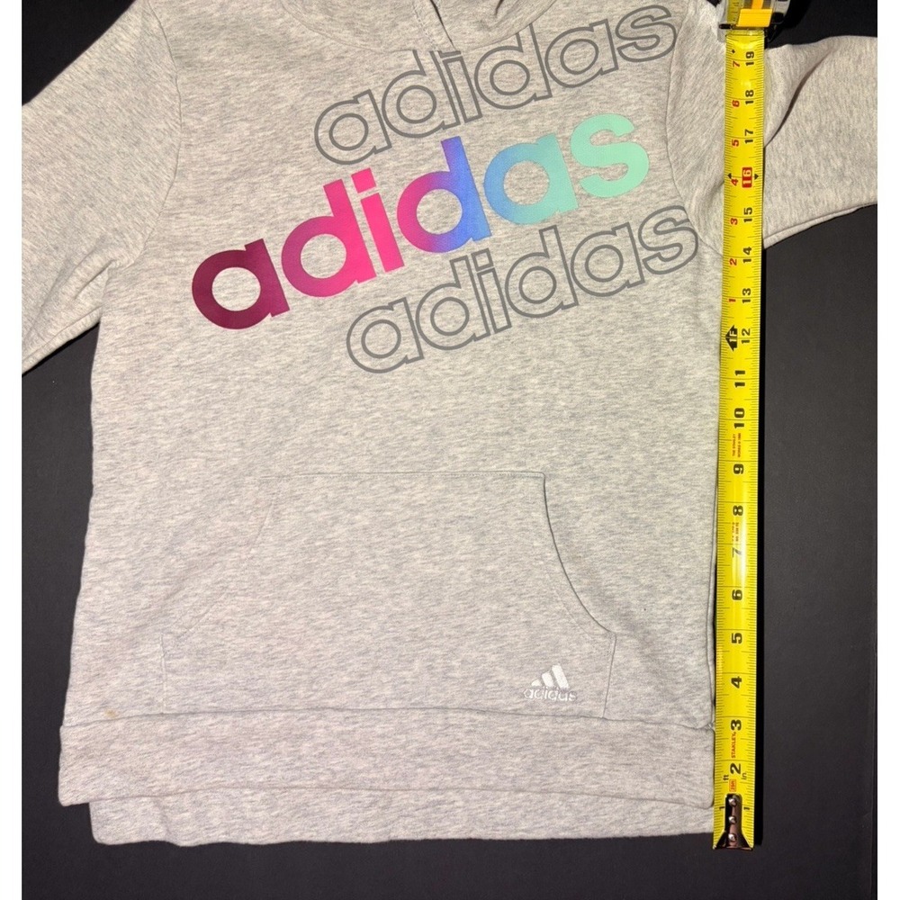 ADIDAS Girls Youth M‎ (10-12) Hoodie & Leggings Outfit, 2-piece Set - Picture 5 of 16